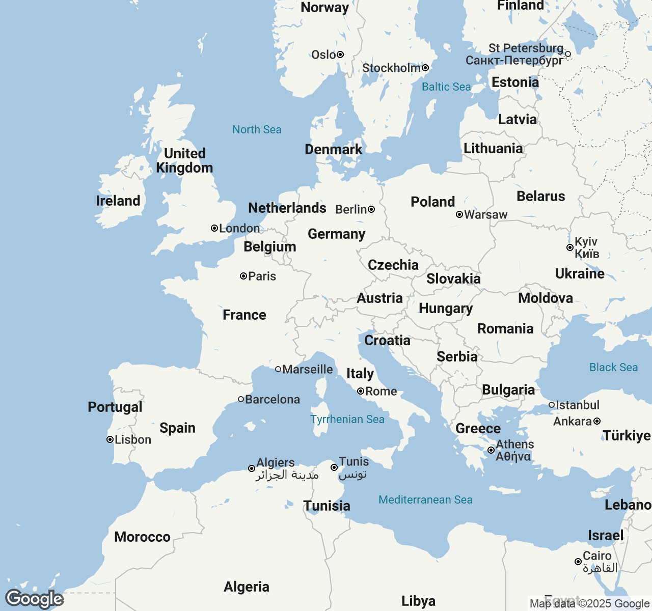 Map of Liechtenstein